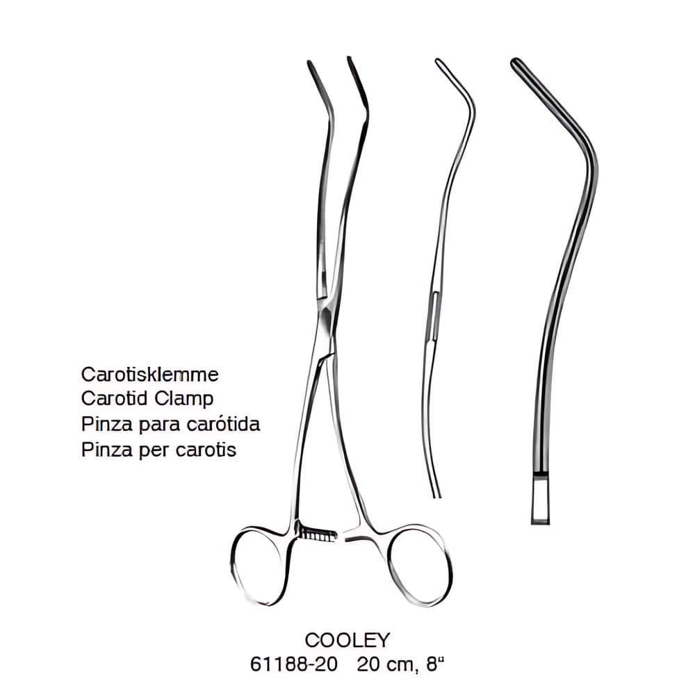 COOLEY Carotid clamps