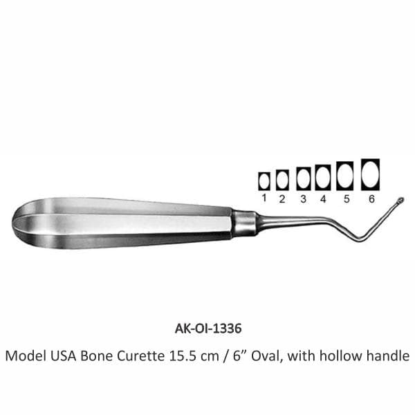 BUSHE MODELL USA Bone Curette
