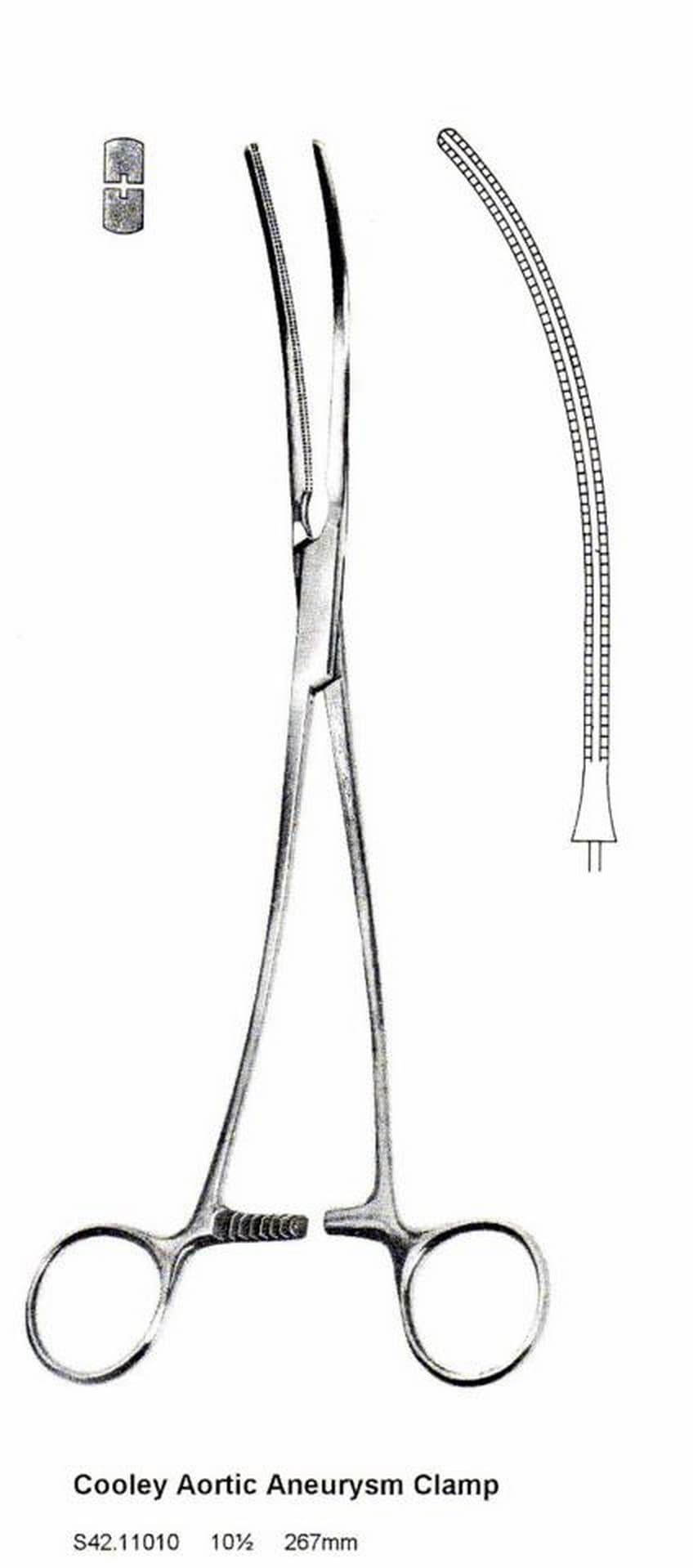 COOLEY Abdominal Aortic Clamps