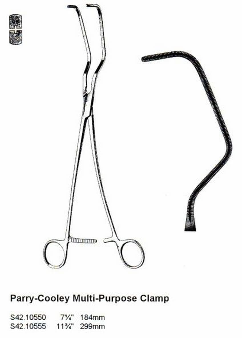 COOLEY-PARRY Multi purpose vascular clamps