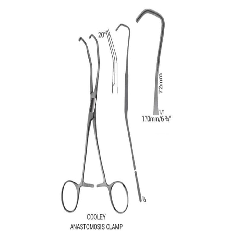 COOLEY Anastomosis clamps