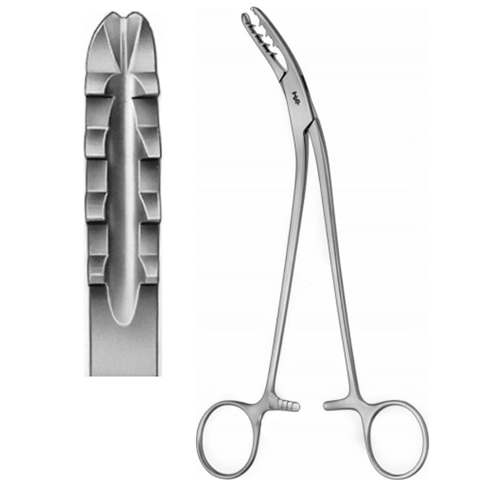 BIRCHER-GANSKE Cartilage Seizing Forceps