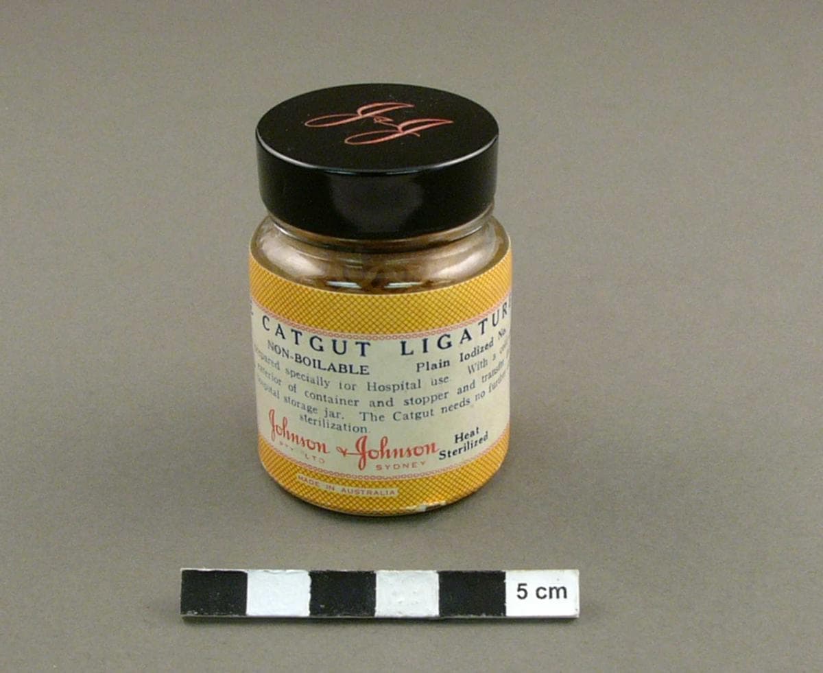 Cotton & Catgut Jar