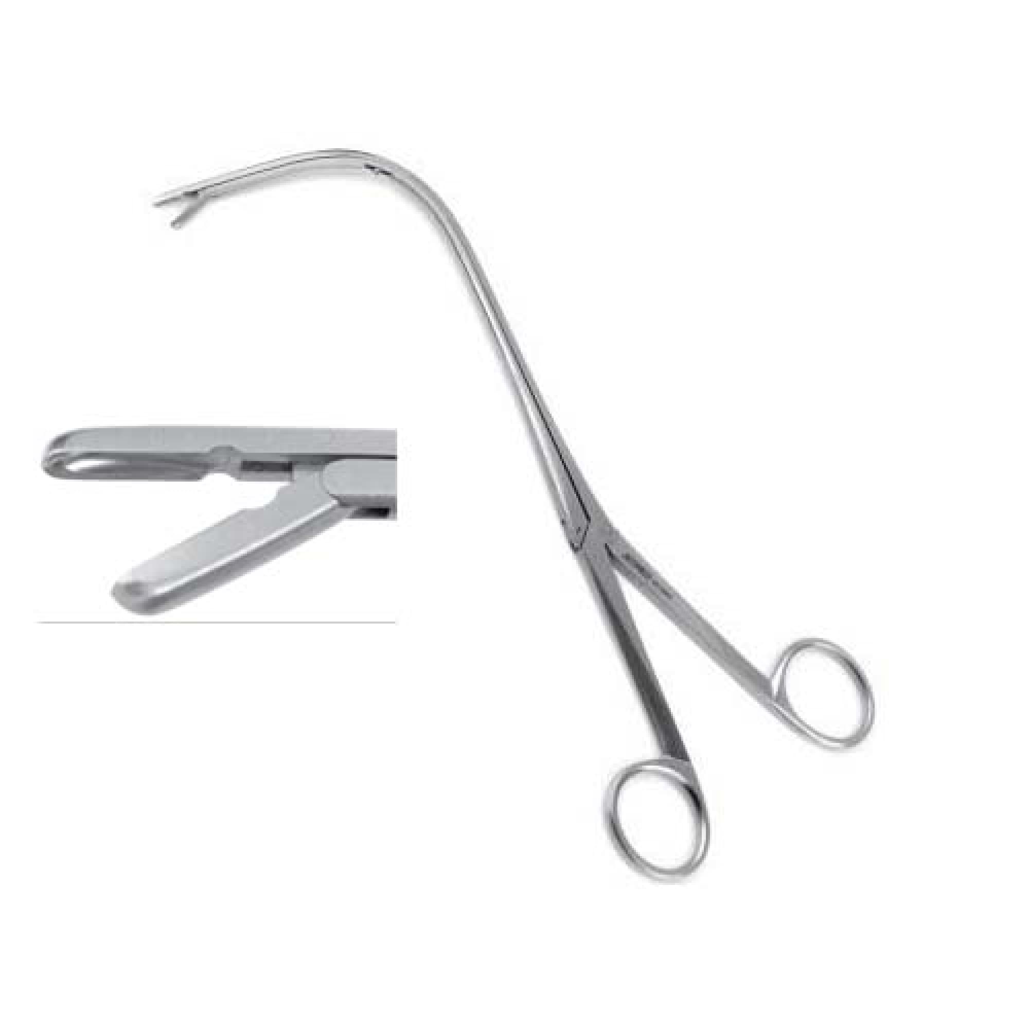 FRAENKEL Laryngeal polypus Forceps