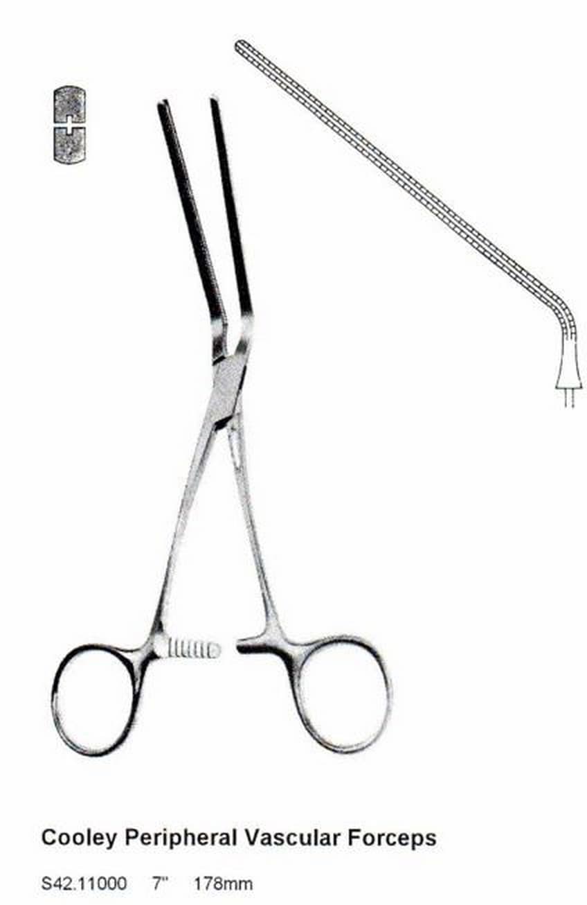 COOLEY Vascular Forceps