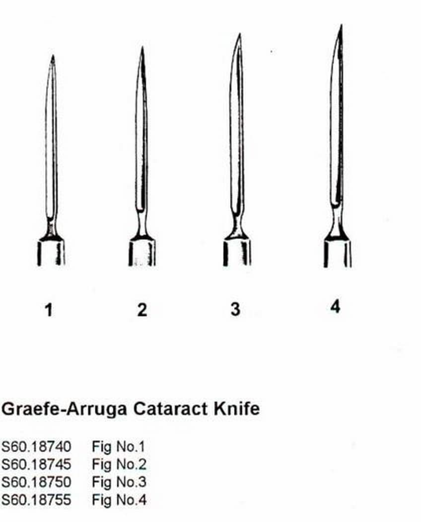 GRAEFE Sclerotome Knife