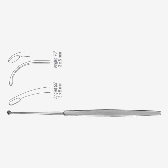 Frontal Sinus Curettes