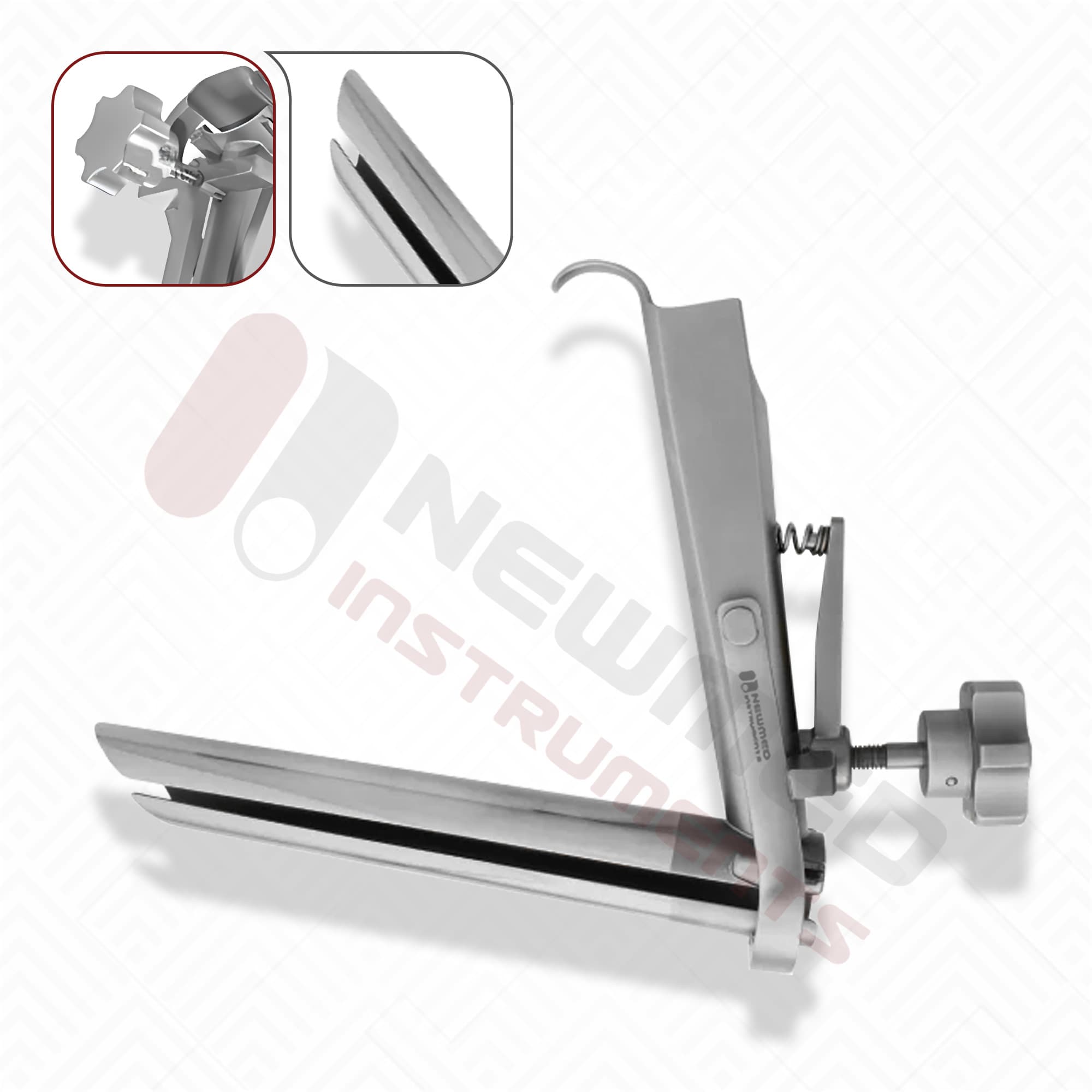 KLEINSASSER Operating Laryngoscope, Spreadable