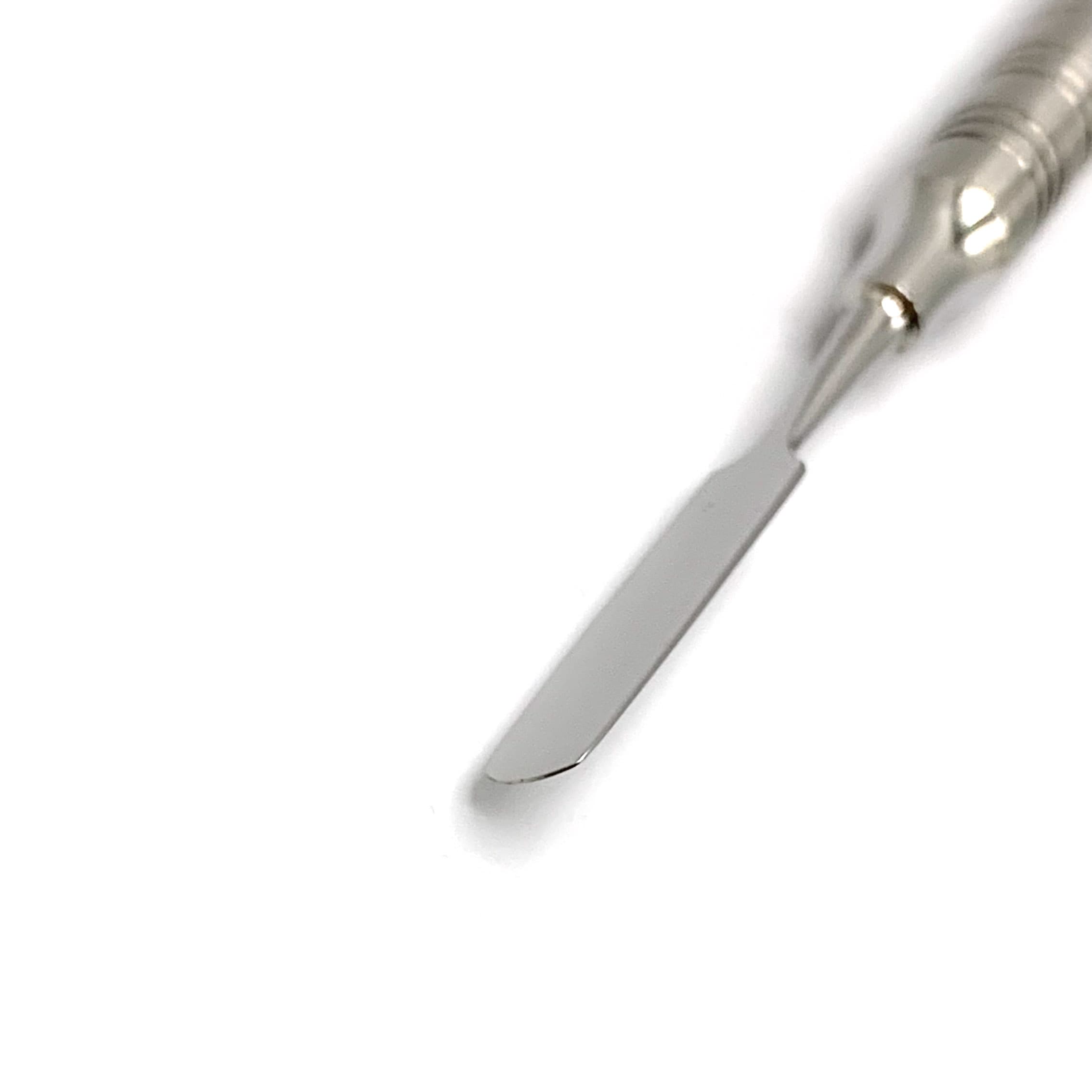 Cement mixing spatula