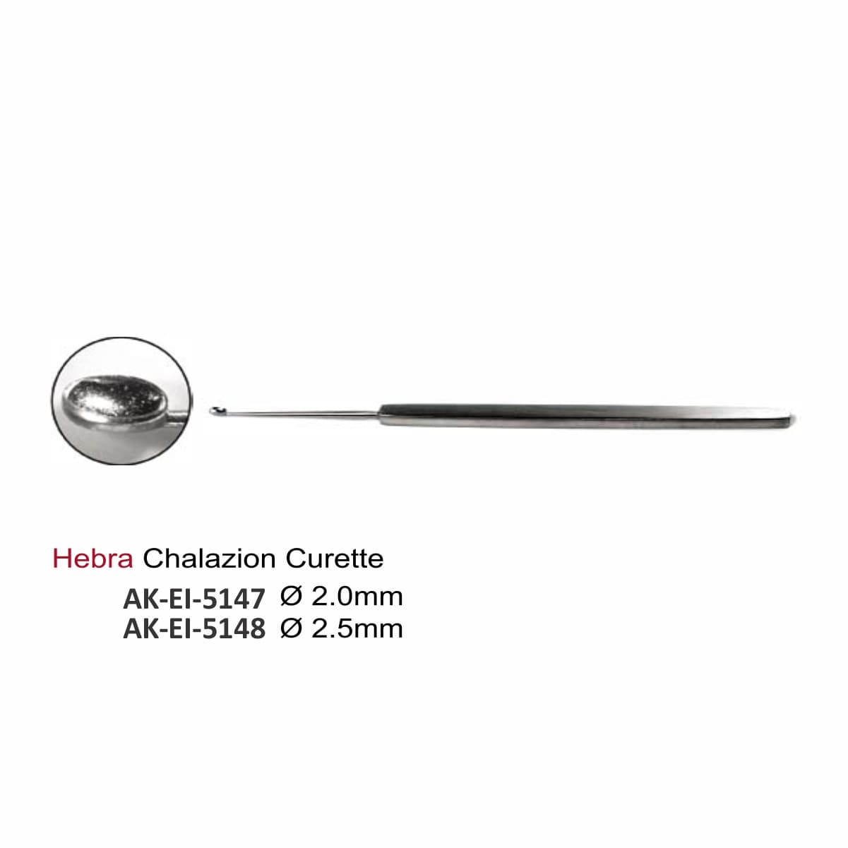 HEBRA Chalazion Curette