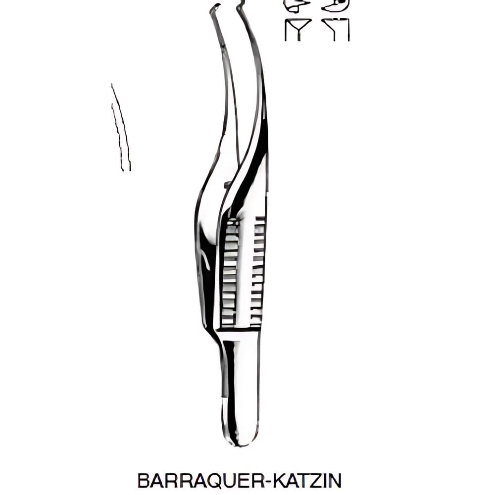 BARRAQUER-KATZIN Iris Forceps